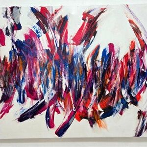 Abstract Multicolor Canvas Art